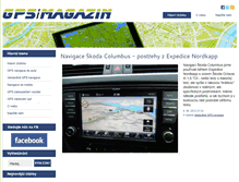Tablet Screenshot of gps-magazin.cz